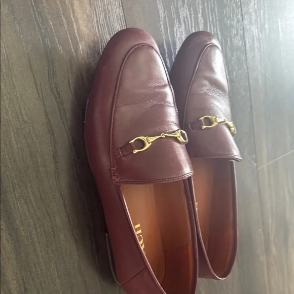 Coach | Shoes | Coach Brown Gold Slipon Loafers | Poshmark display picture 1